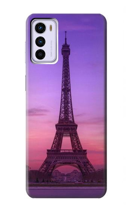 S3447 Eiffel Paris Sunset Case For Motorola Moto G42