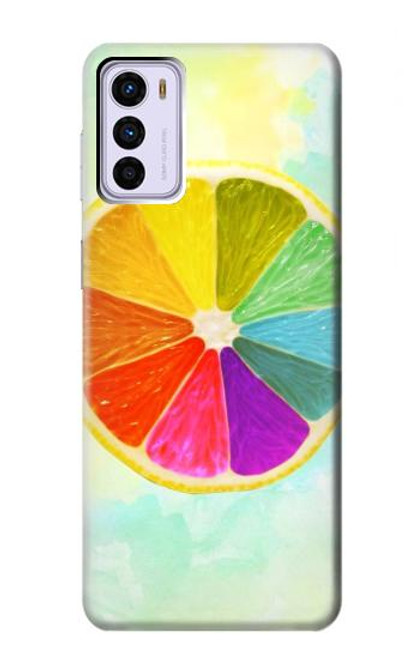 S3493 Colorful Lemon Case For Motorola Moto G42