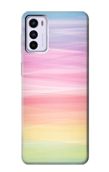 S3507 Colorful Rainbow Pastel Case For Motorola Moto G42