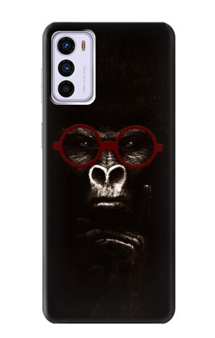 S3529 Thinking Gorilla Case For Motorola Moto G42