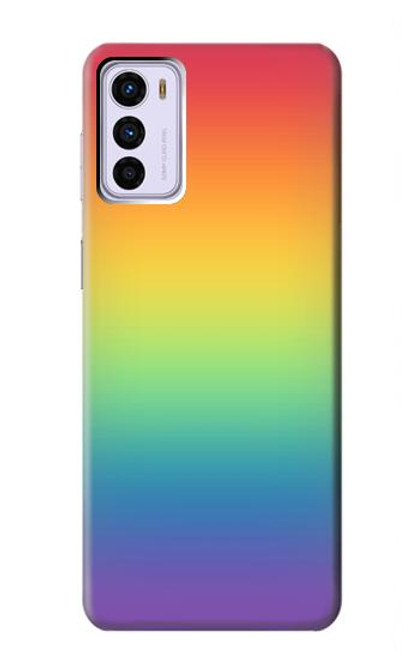 S3698 LGBT Gradient Pride Flag Case For Motorola Moto G42