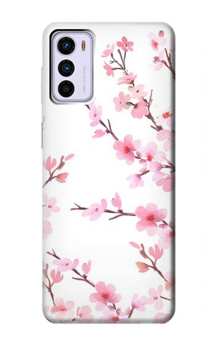 S3707 Pink Cherry Blossom Spring Flower Case For Motorola Moto G42