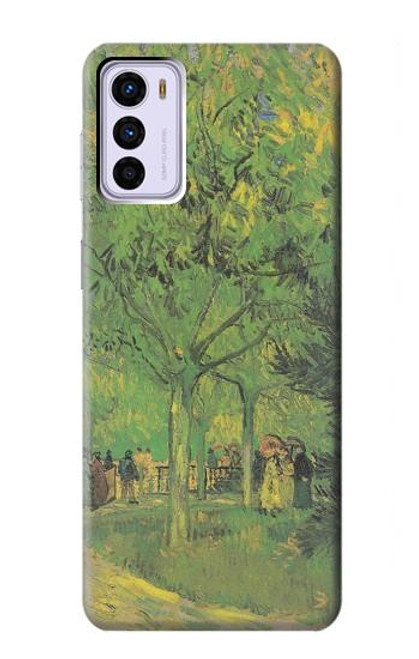 S3748 Van Gogh A Lane in a Public Garden Case For Motorola Moto G42