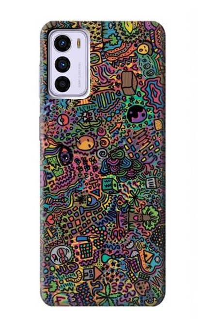 S3815 Psychedelic Art Case For Motorola Moto G42