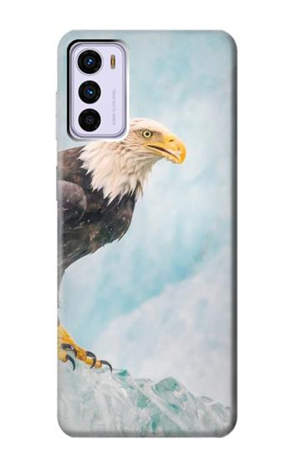 S3843 Bald Eagle On Ice Case For Motorola Moto G42