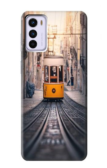 S3867 Trams in Lisbon Case For Motorola Moto G42