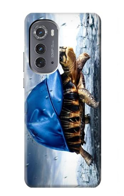 S0084 Turtle in the Rain Case For Motorola Edge (2022)