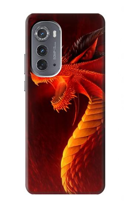 S0526 Red Dragon Case For Motorola Edge (2022)