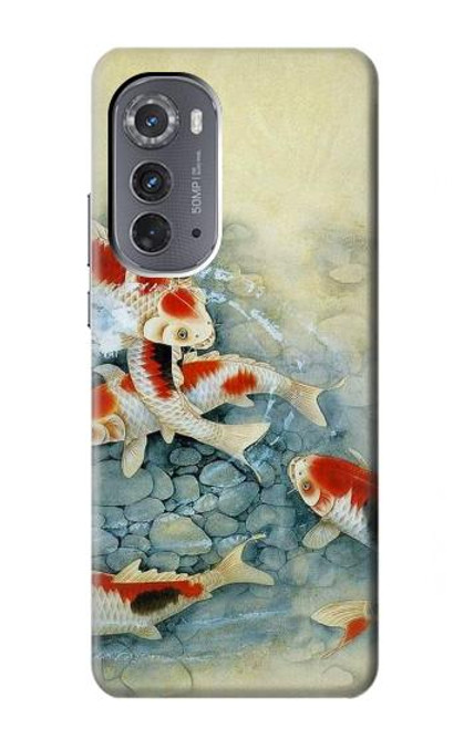 S1654 Koi Carp Fish Art Painting Case For Motorola Edge (2022)