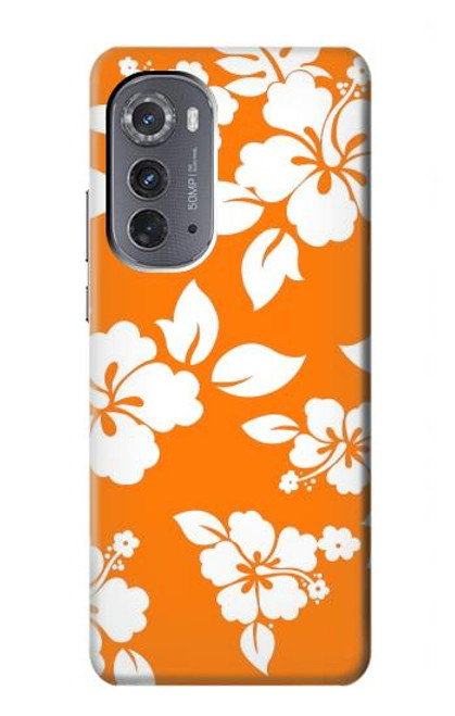 S2245 Hawaiian Hibiscus Orange Pattern Case For Motorola Edge (2022)