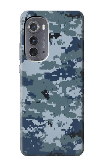 S2346 Navy Camo Camouflage Graphic Case For Motorola Edge (2022)