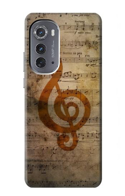 S2368 Sheet Music Notes Case For Motorola Edge (2022)