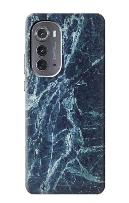 S2799 Light Blue Marble Stone Graphic Printed Case For Motorola Edge (2022)
