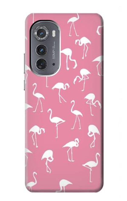 S2858 Pink Flamingo Pattern Case For Motorola Edge (2022)