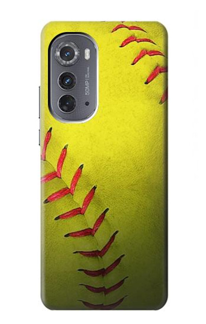 S3031 Yellow Softball Ball Case For Motorola Edge (2022)