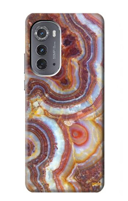 S3034 Colored Marble Texture Printed Case For Motorola Edge (2022)