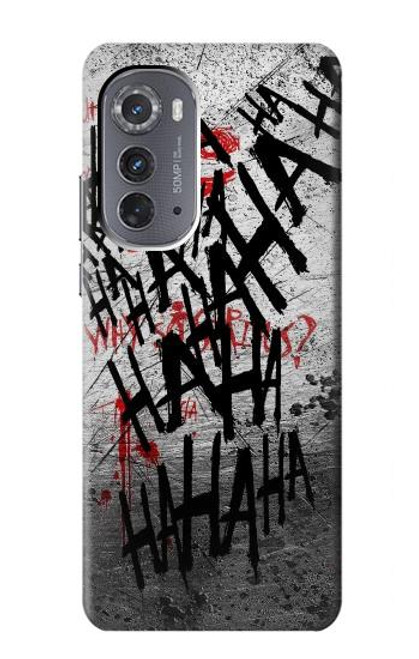 S3073 Joker Hahaha Blood Splash Case For Motorola Edge (2022)