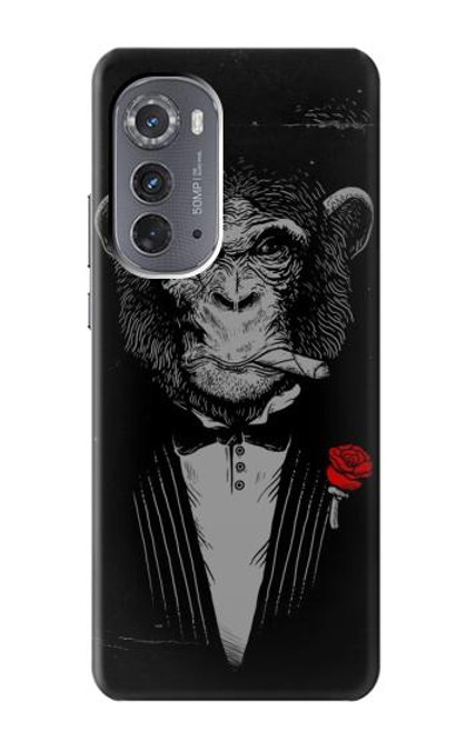 S3167 Funny Monkey God Father Case For Motorola Edge (2022)