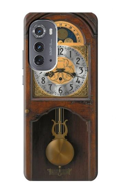 S3173 Grandfather Clock Antique Wall Clock Case For Motorola Edge (2022)