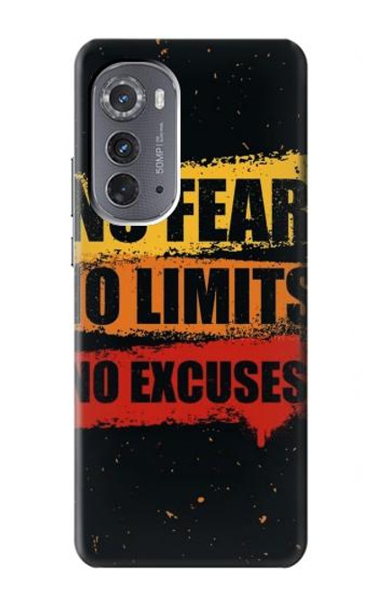 S3492 No Fear Limits Excuses Case For Motorola Edge (2022)