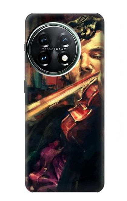 S0723 Violin Art Paint Case For OnePlus 11