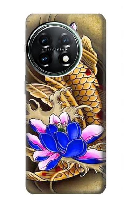 S1604 Carp Koi Fish Japanese Tattoo Case For OnePlus 11