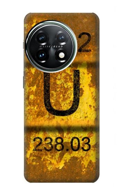 S2447 Nuclear Old Rusty Uranium Waste Barrel Case For OnePlus 11