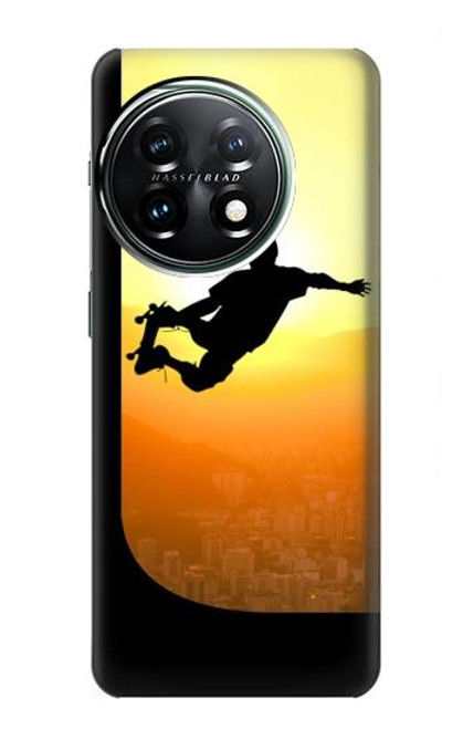 S2676 Extreme Skateboard Sunset Case For OnePlus 11