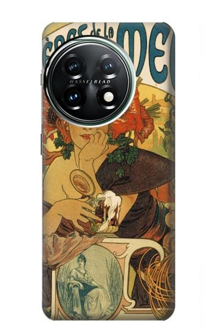 S2740 Alphonse Mucha Bieres De La Muse Case For OnePlus 11