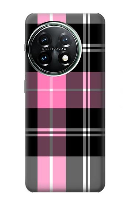 S3091 Pink Plaid Pattern Case For OnePlus 11