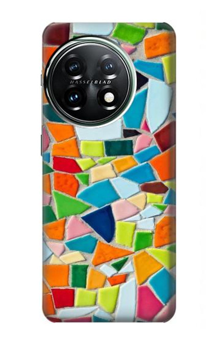 S3391 Abstract Art Mosaic Tiles Graphic Case For OnePlus 11