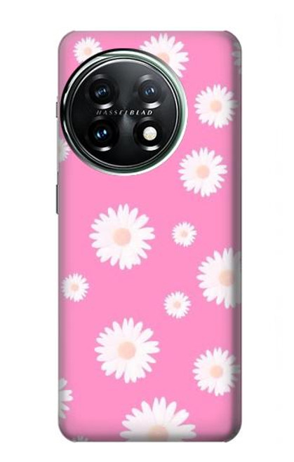 S3500 Pink Floral Pattern Case For OnePlus 11