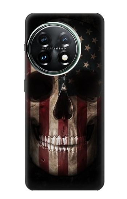S3850 American Flag Skull Case For OnePlus 11