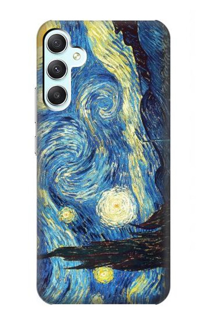 S0213 Van Gogh Starry Nights Case For Samsung Galaxy A34 5G