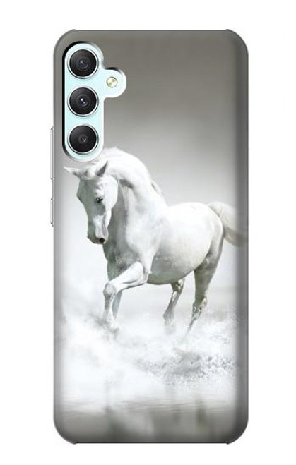 S0932 White Horse Case For Samsung Galaxy A34 5G