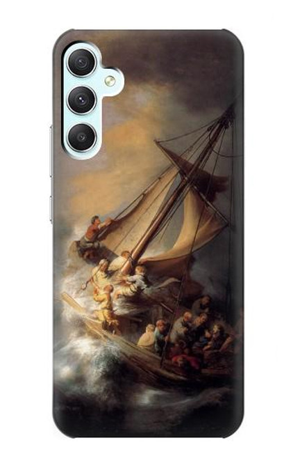 S1091 Rembrandt Christ in The Storm Case For Samsung Galaxy A34 5G