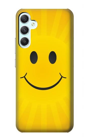 S1146 Yellow Sun Smile Case For Samsung Galaxy A34 5G