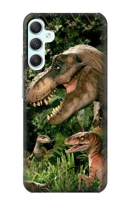 S1452 Trex Raptor Dinosaur Case For Samsung Galaxy A34 5G