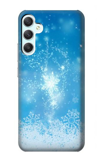 S2923 Frozen Snow Spell Magic Case For Samsung Galaxy A34 5G
