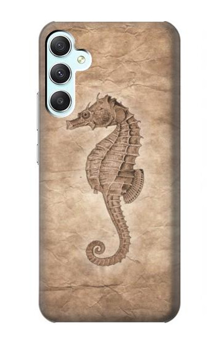 S3214 Seahorse Skeleton Fossil Case For Samsung Galaxy A34 5G