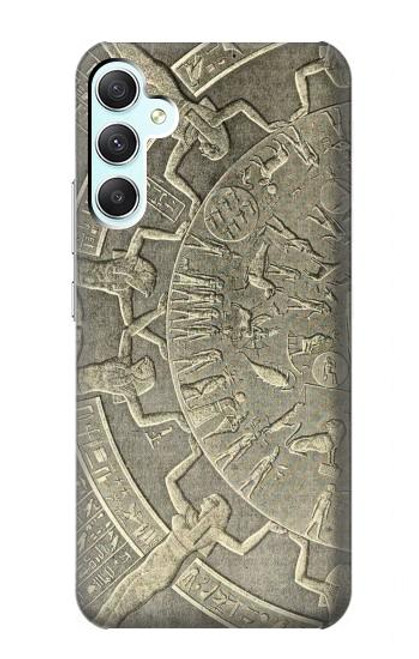 S3396 Dendera Zodiac Ancient Egypt Case For Samsung Galaxy A34 5G