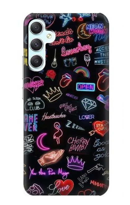 S3433 Vintage Neon Graphic Case For Samsung Galaxy A34 5G