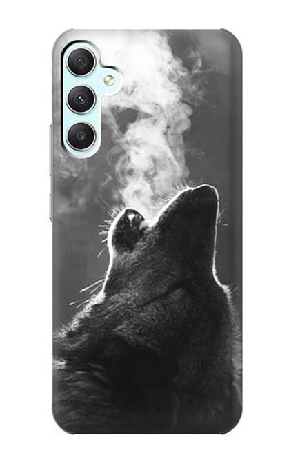 S3505 Wolf Howling Case For Samsung Galaxy A34 5G