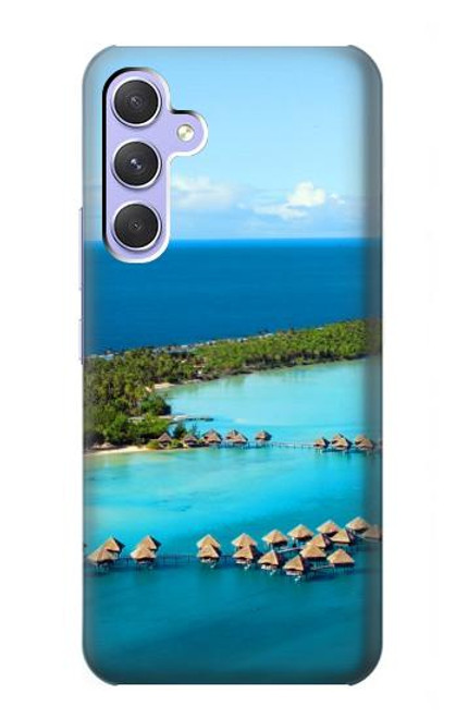 S0844 Bora Bora Island Case For Samsung Galaxy A54 5G