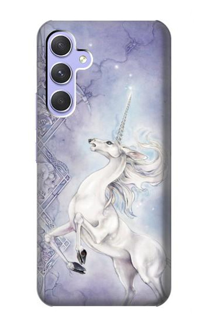 S1134 White Horse Unicorn Case For Samsung Galaxy A54 5G
