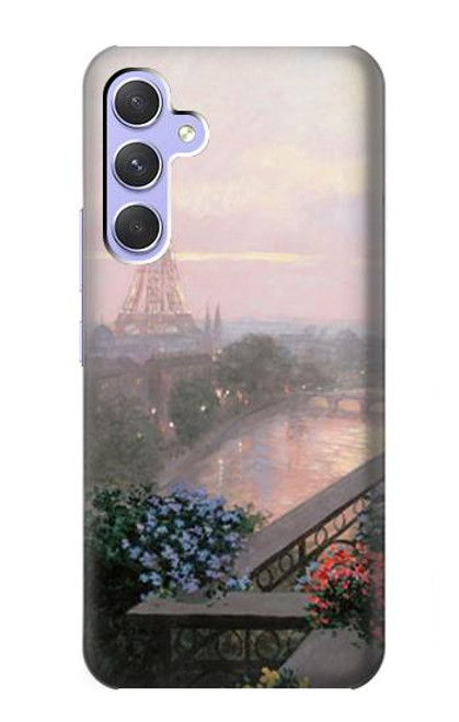 S1443 Terrace in Paris Eifel Case For Samsung Galaxy A54 5G