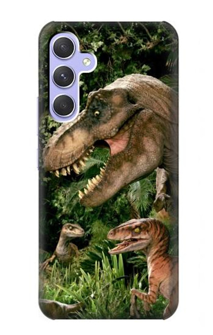 S1452 Trex Raptor Dinosaur Case For Samsung Galaxy A54 5G