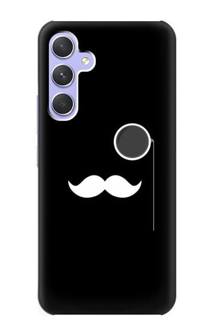 S1946 Sir Mustache Minimalism Case For Samsung Galaxy A54 5G