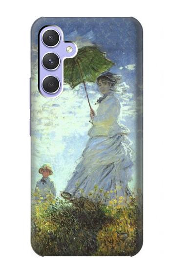 S2415 Claude Monet Woman with a Parasol Case For Samsung Galaxy A54 5G