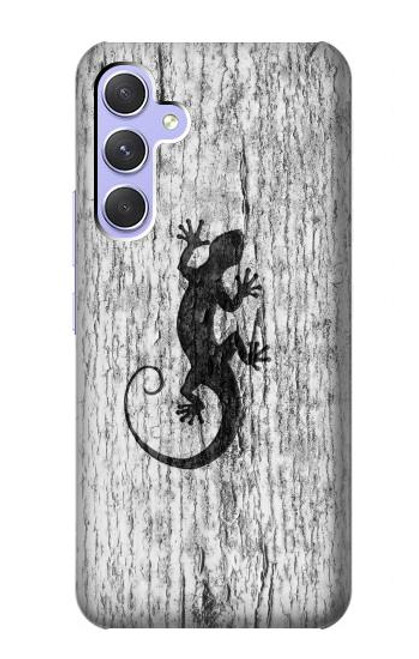 S2446 Gecko Wood Graphic Printed Case For Samsung Galaxy A54 5G